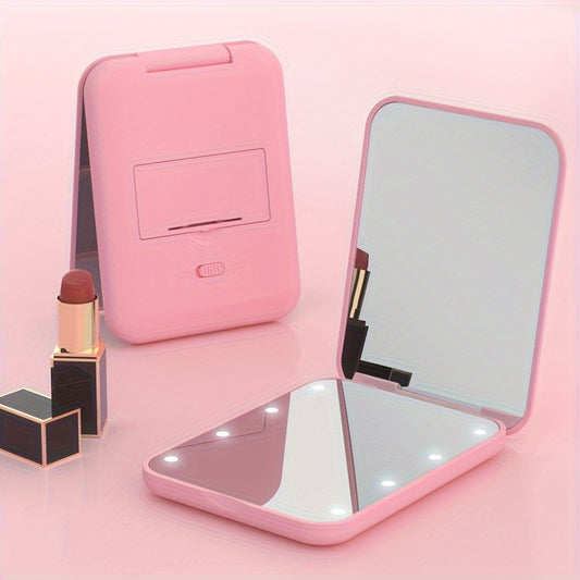 LED Pocket Makeup Mirror