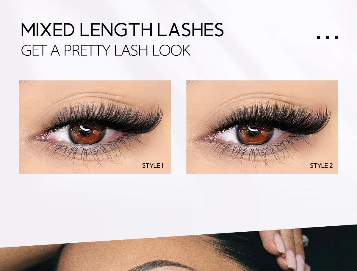 Lash Clusters Extensions Kit