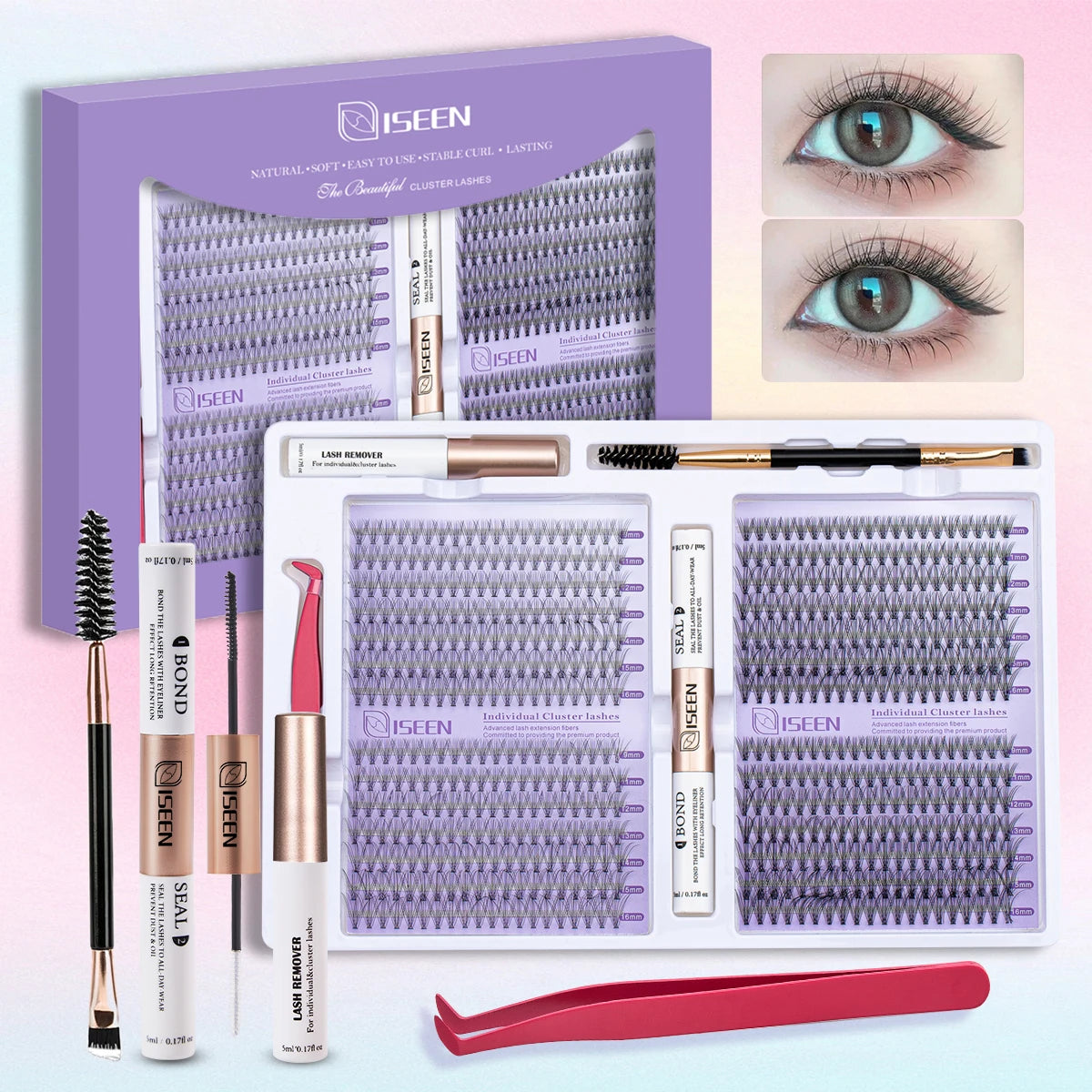 Lash Clusters Extension Kit