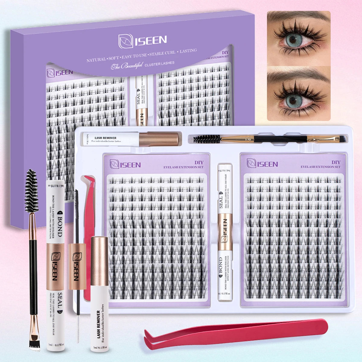 Lash Clusters Extension Kit