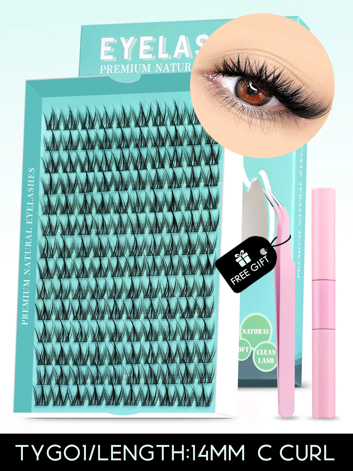 Lash Clusters Extension Kit