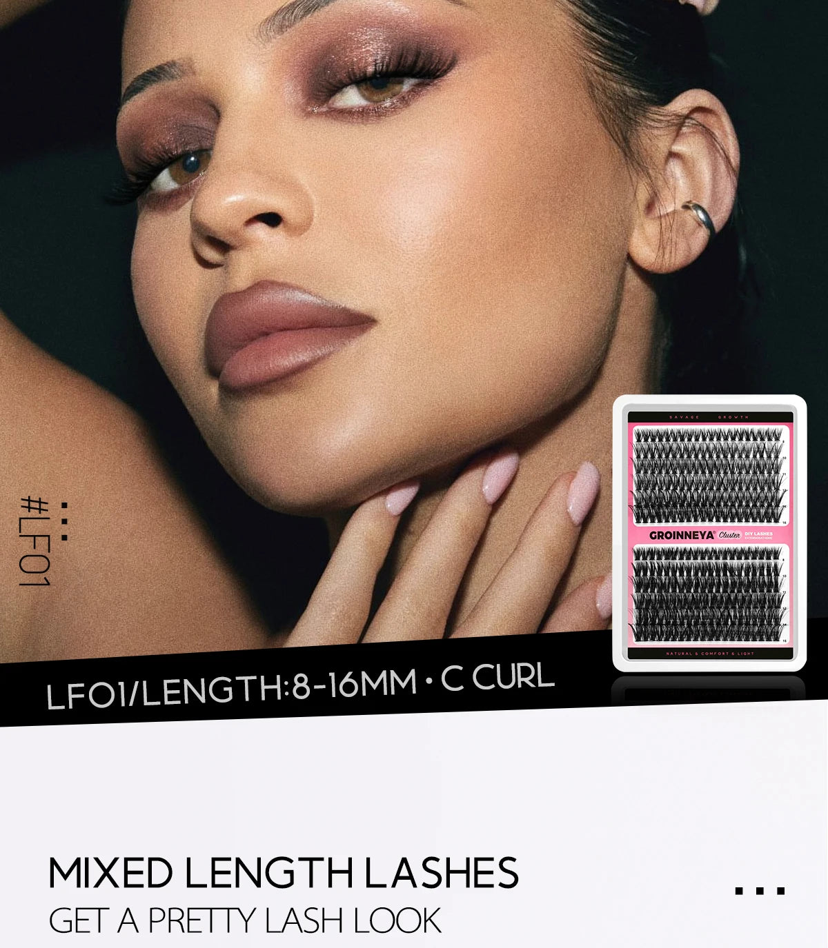 Lash Clusters Extensions Kit