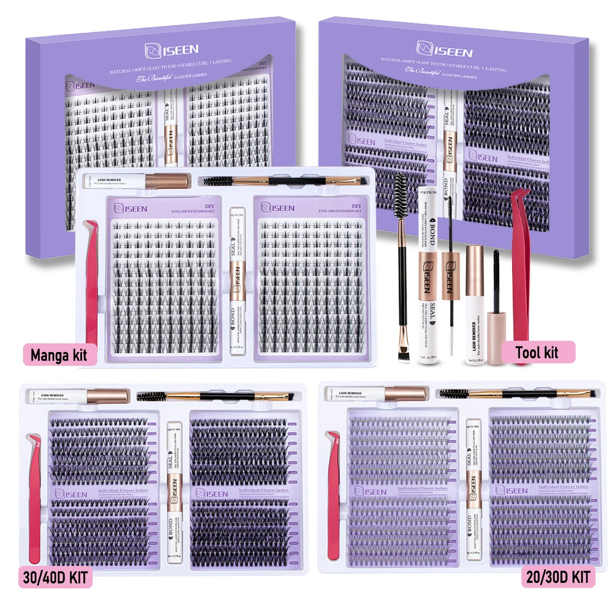 Lash Clusters Extension Kit
