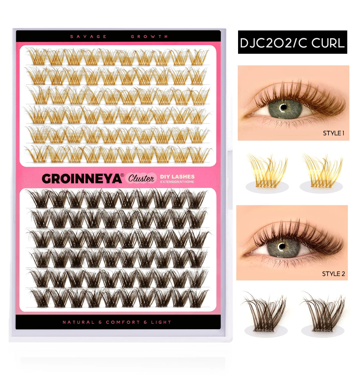 Lash Clusters Extensions Kit