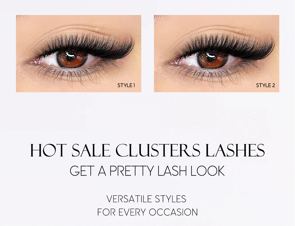 Lash Clusters Extensions Kit