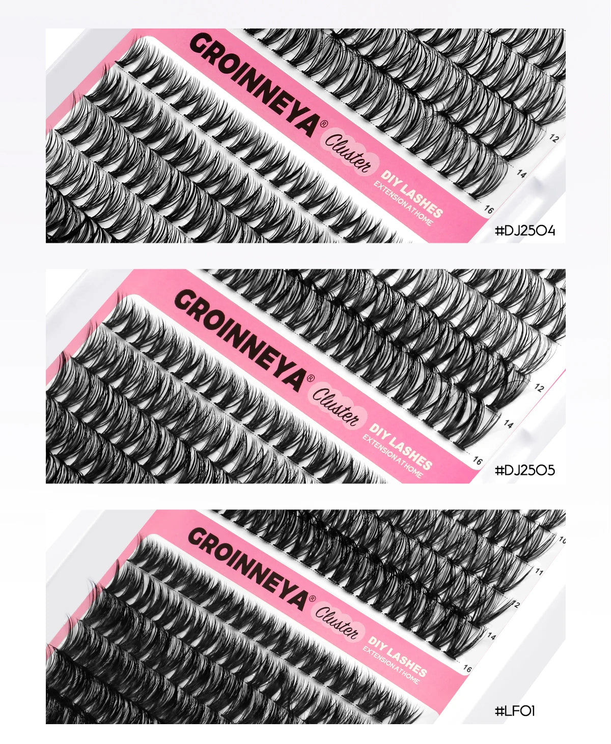 Lash Clusters Extensions Kit