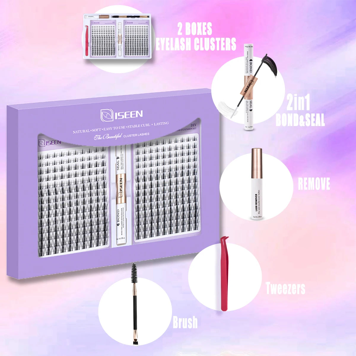 Lash Clusters Extension Kit