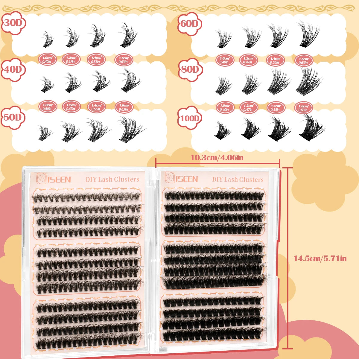 Lash  Clusters Extension Kit