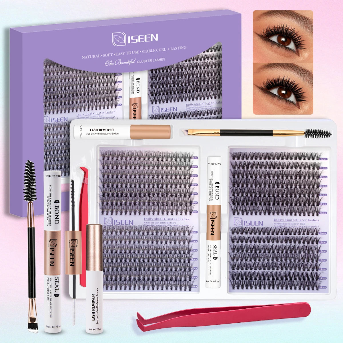 Lash Clusters Extension Kit