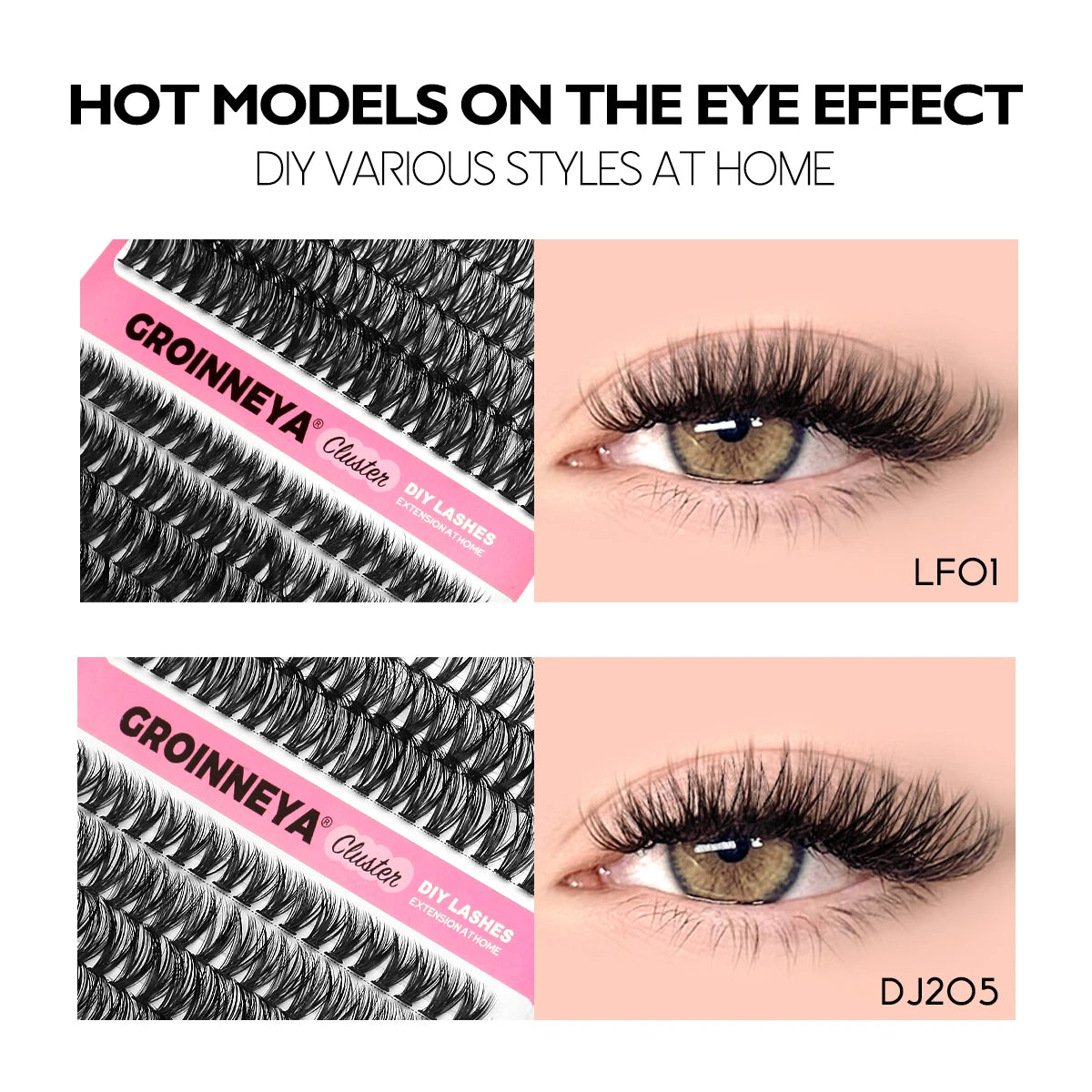 Lash Clusters Extensions Kit