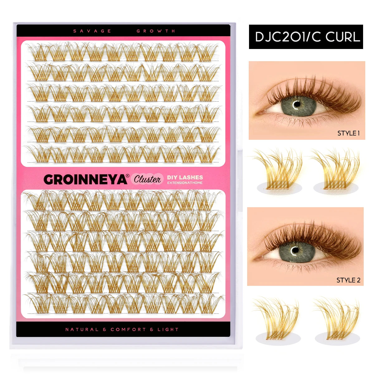 Lash Clusters Extensions Kit