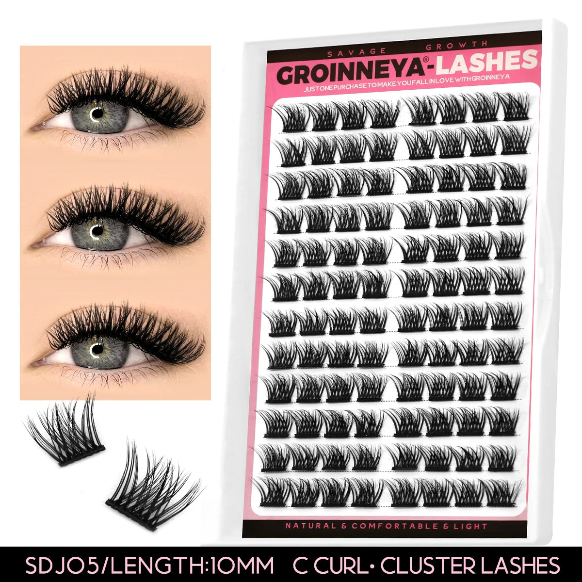 Lash Clusters Extensions Kit