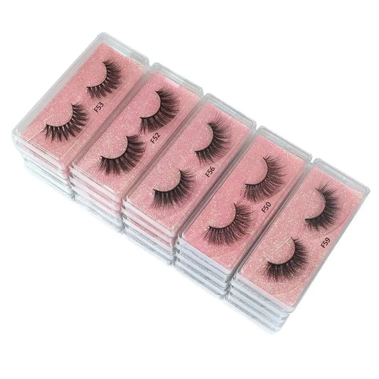 10 Pairs 3D Mink Lashes