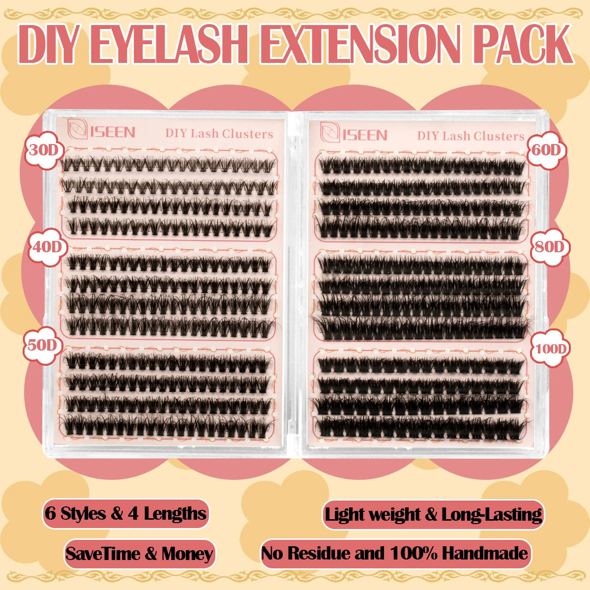 Lash  Clusters Extension Kit