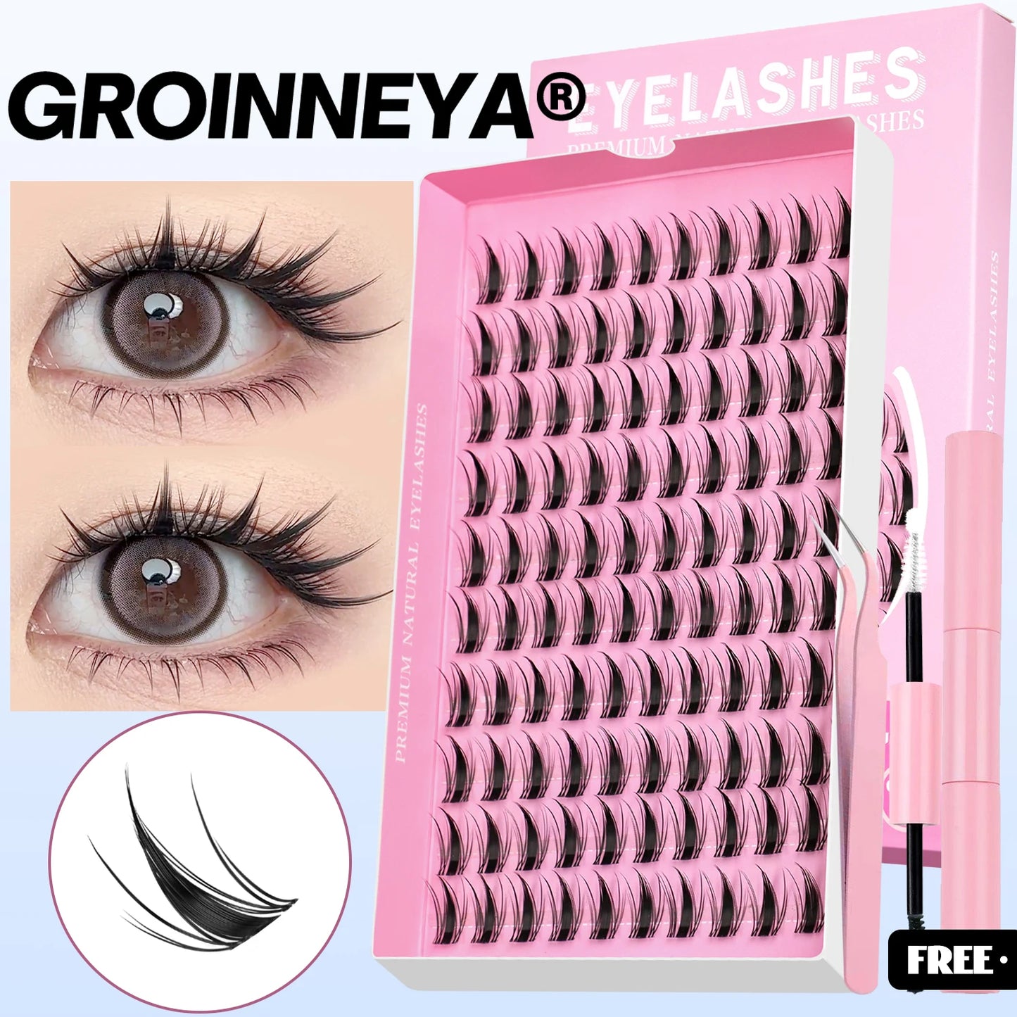 Lash Clusters Extension Kit