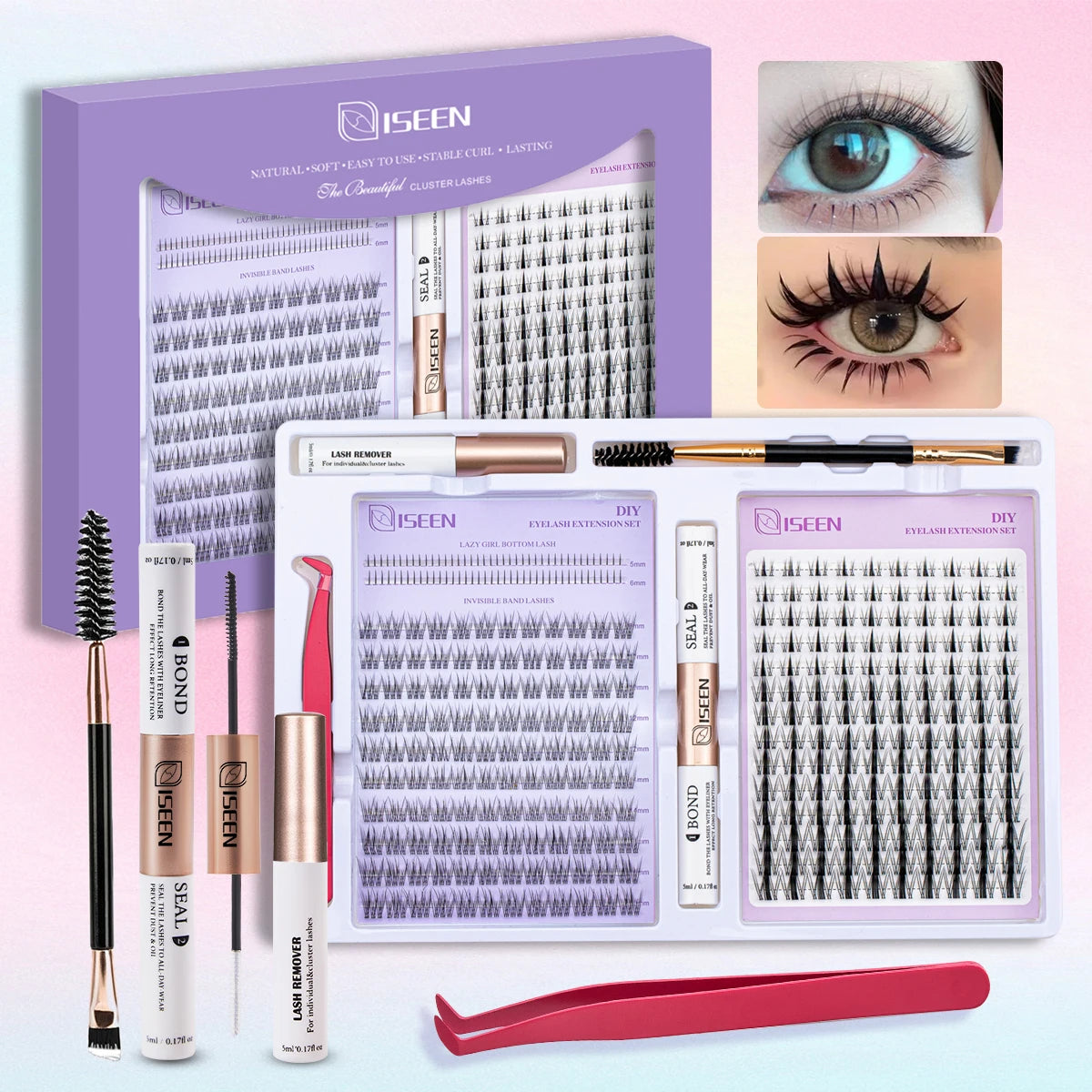 Lash Clusters Extension Kit