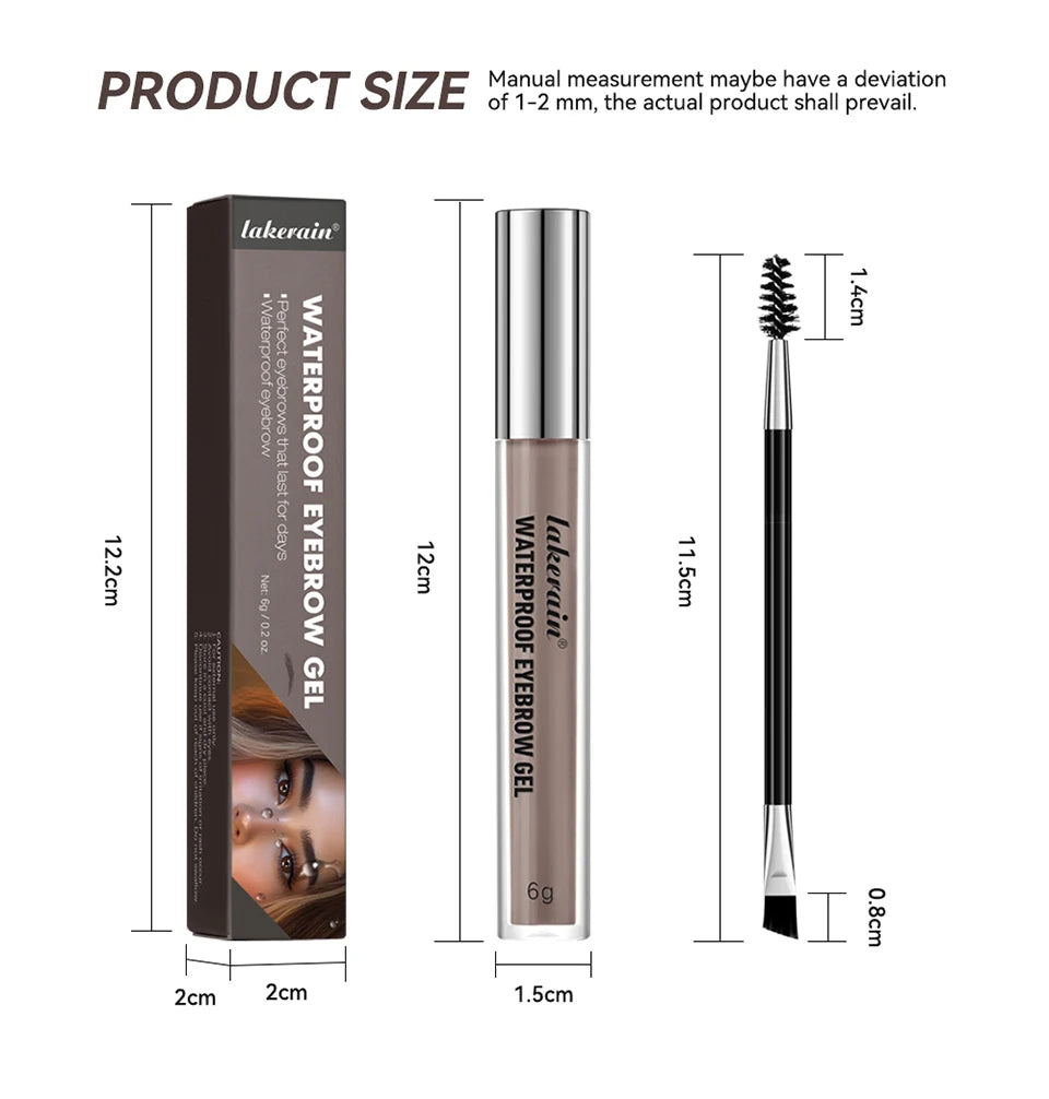 Waterproof Eyebrow Gel