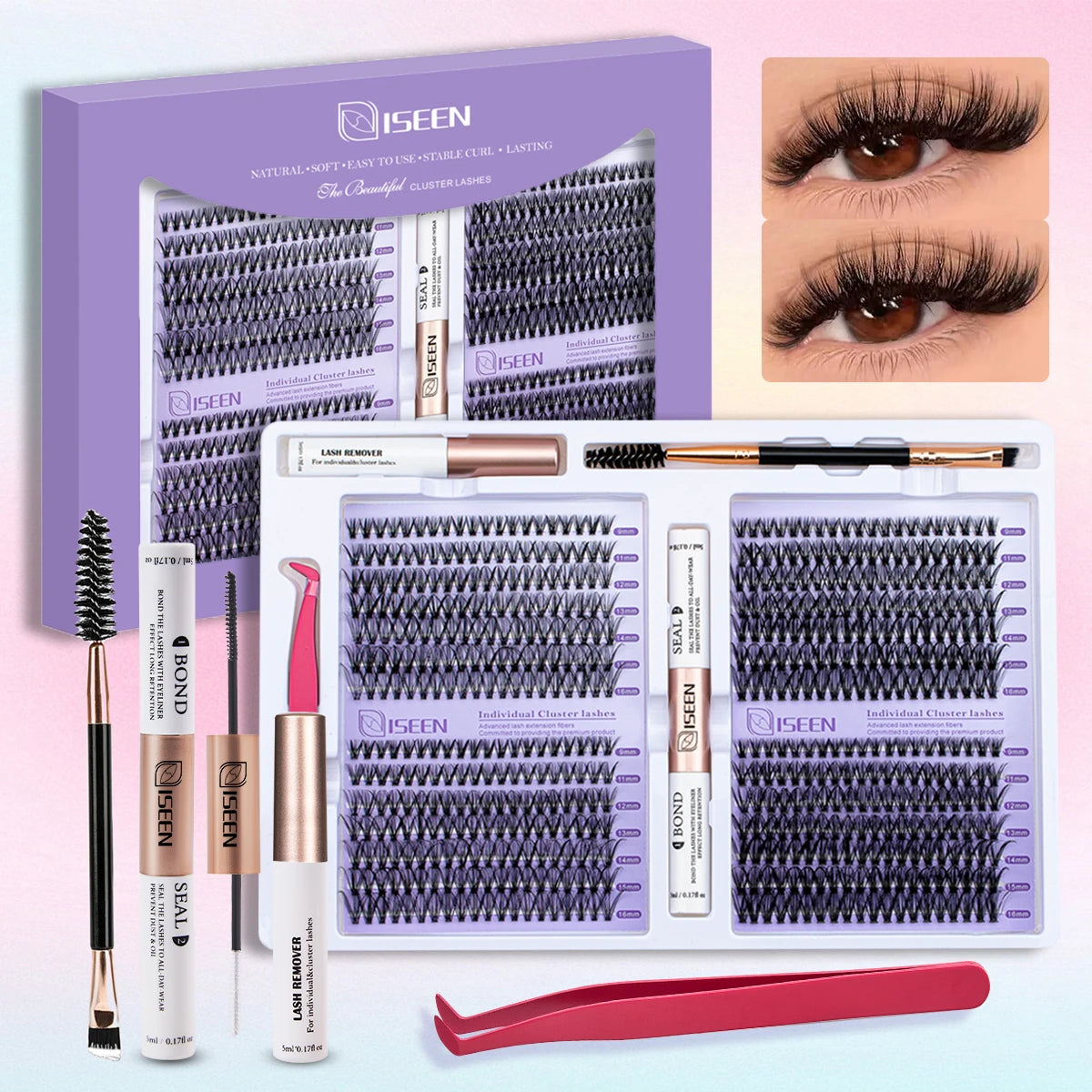 Lash Clusters Extension Kit