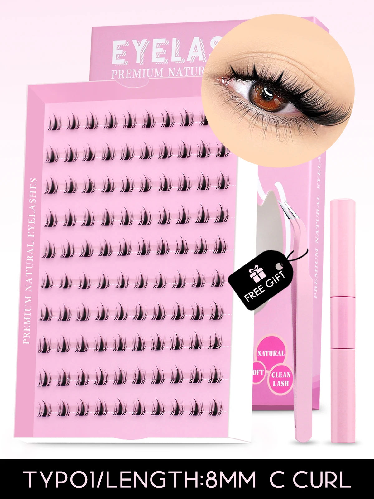 Lash Clusters Extension Kit