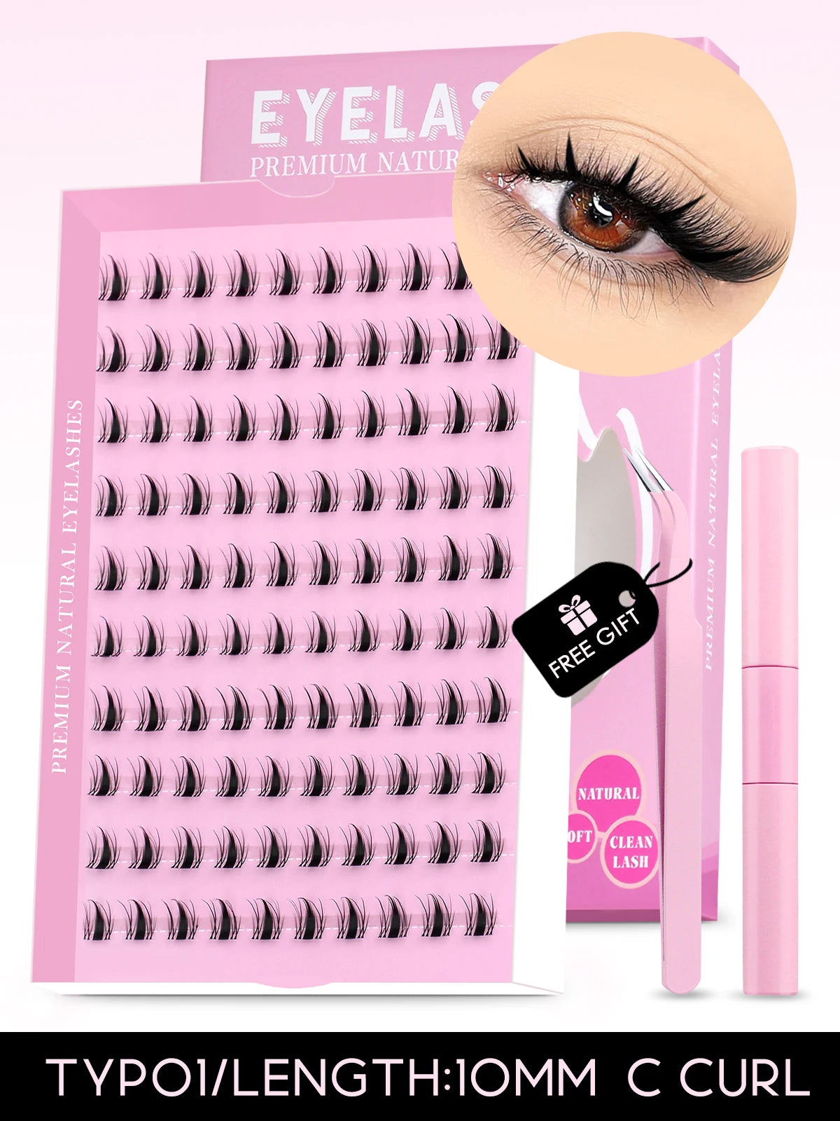 Lash Clusters Extension Kit