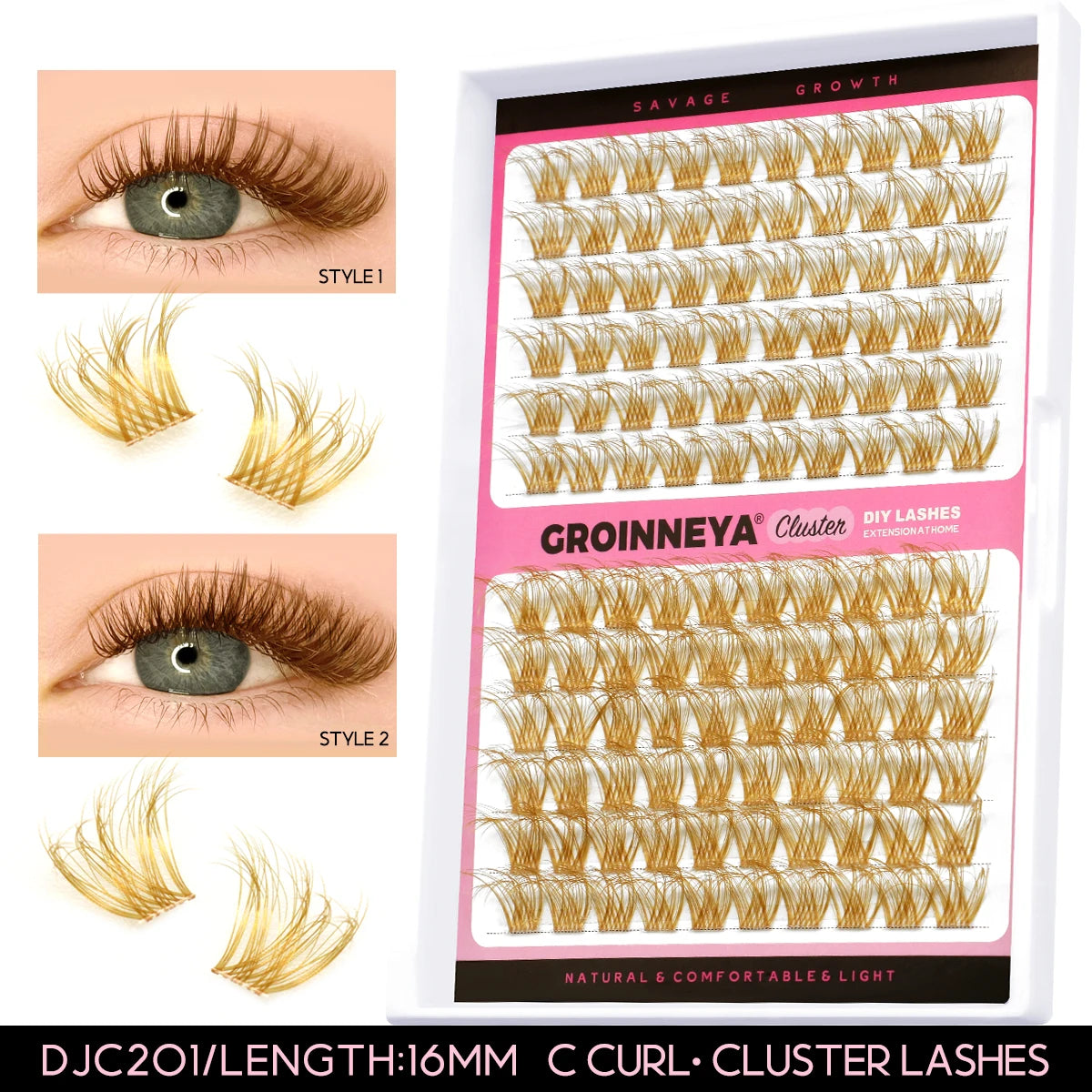 Lash Clusters Extensions Kit