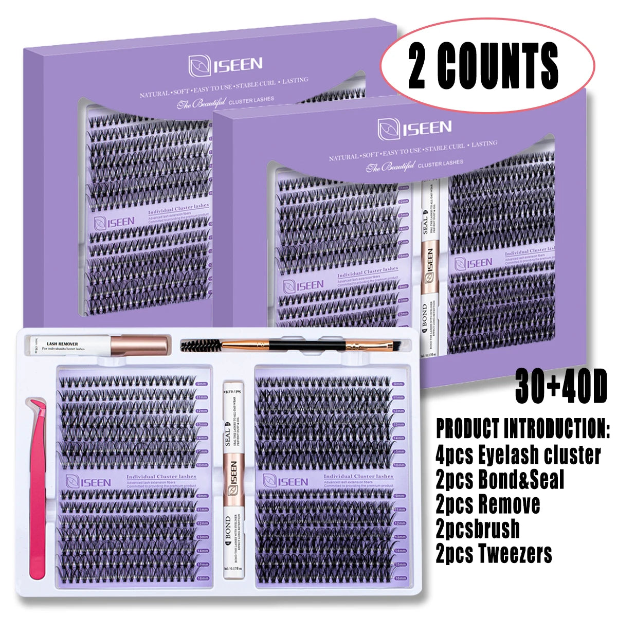 Lash Clusters Extension Kit