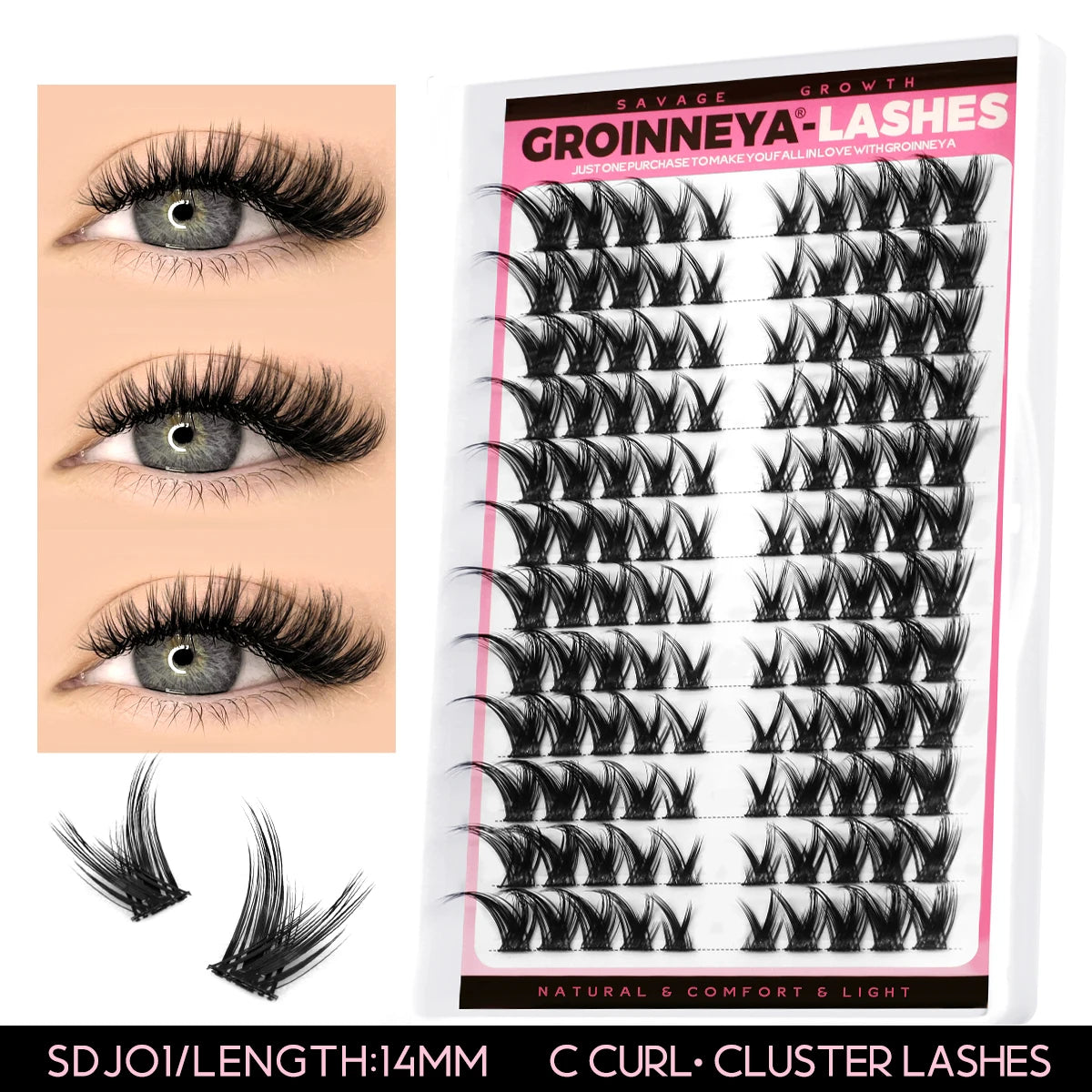 Lash Clusters Extensions Kit