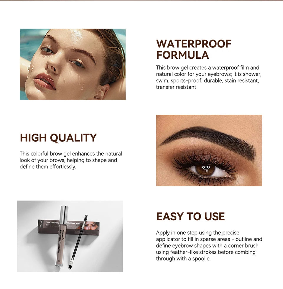 Waterproof Eyebrow Gel