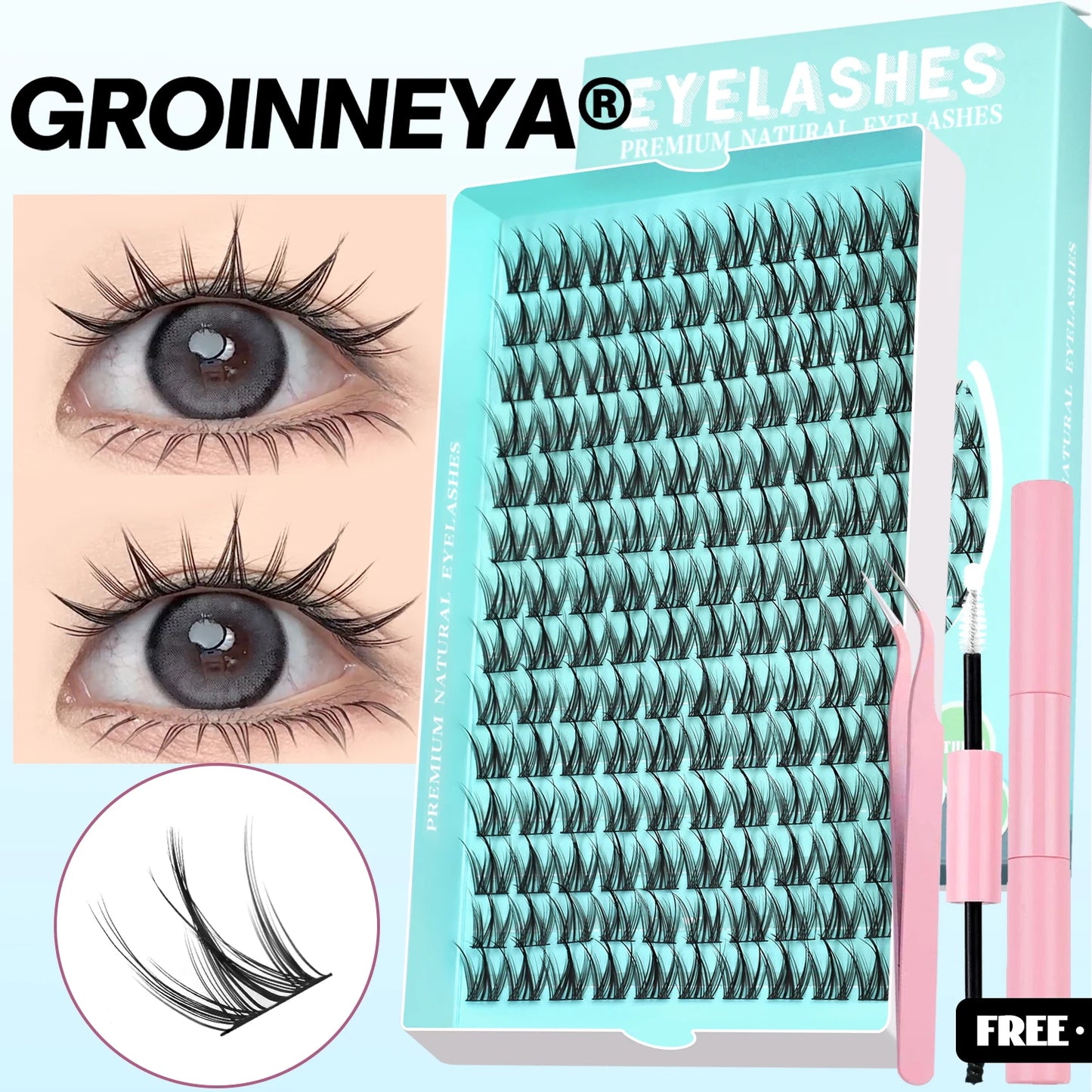 Lash Clusters Extension Kit