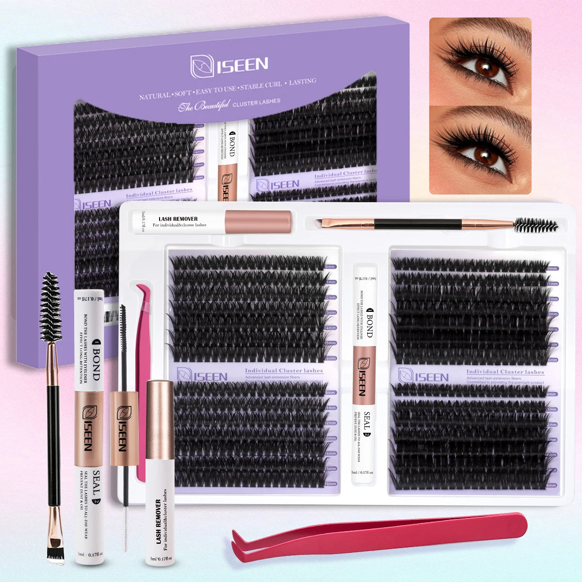 Lash Clusters Extension Kit
