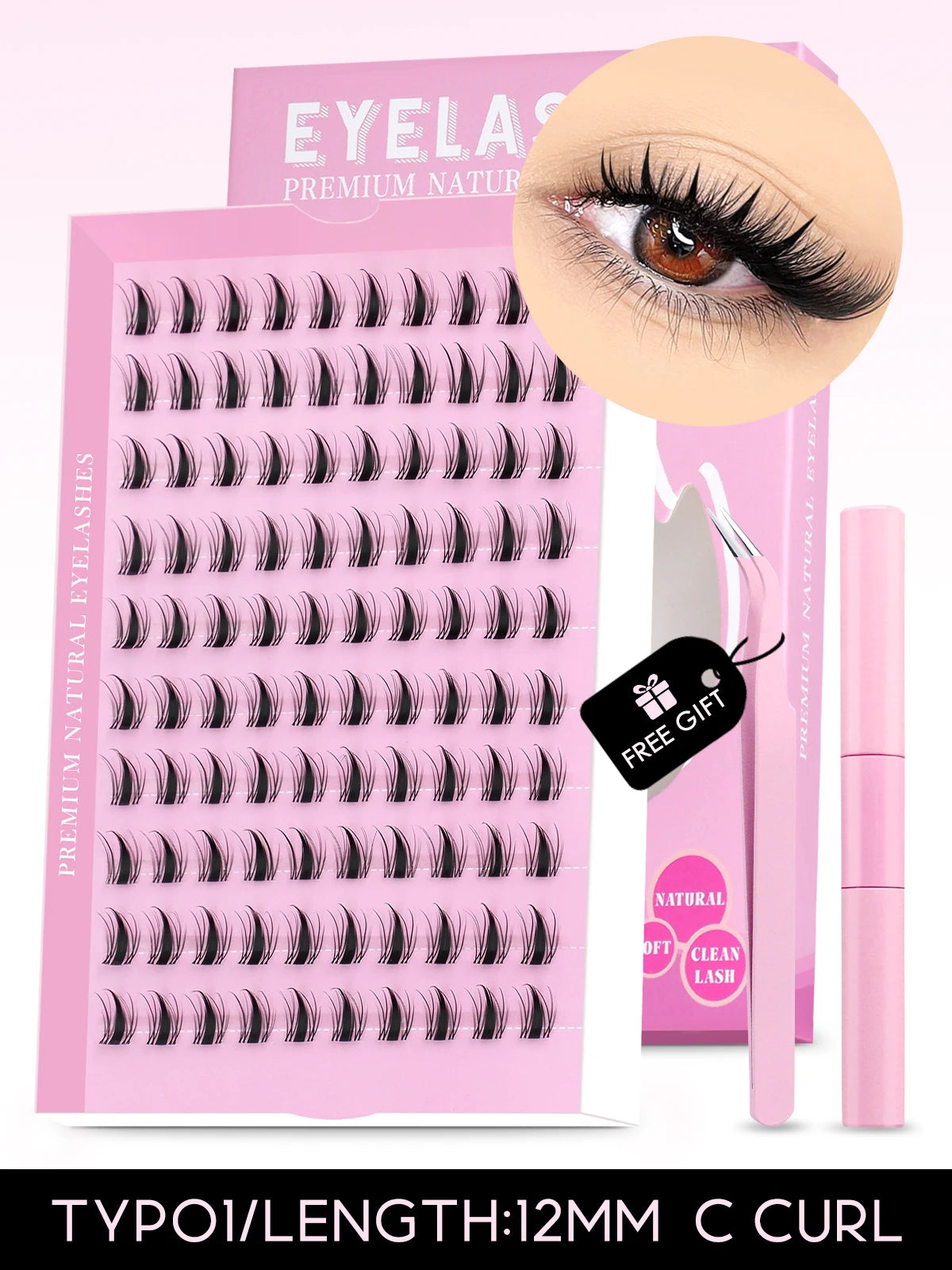 Lash Clusters Extension Kit