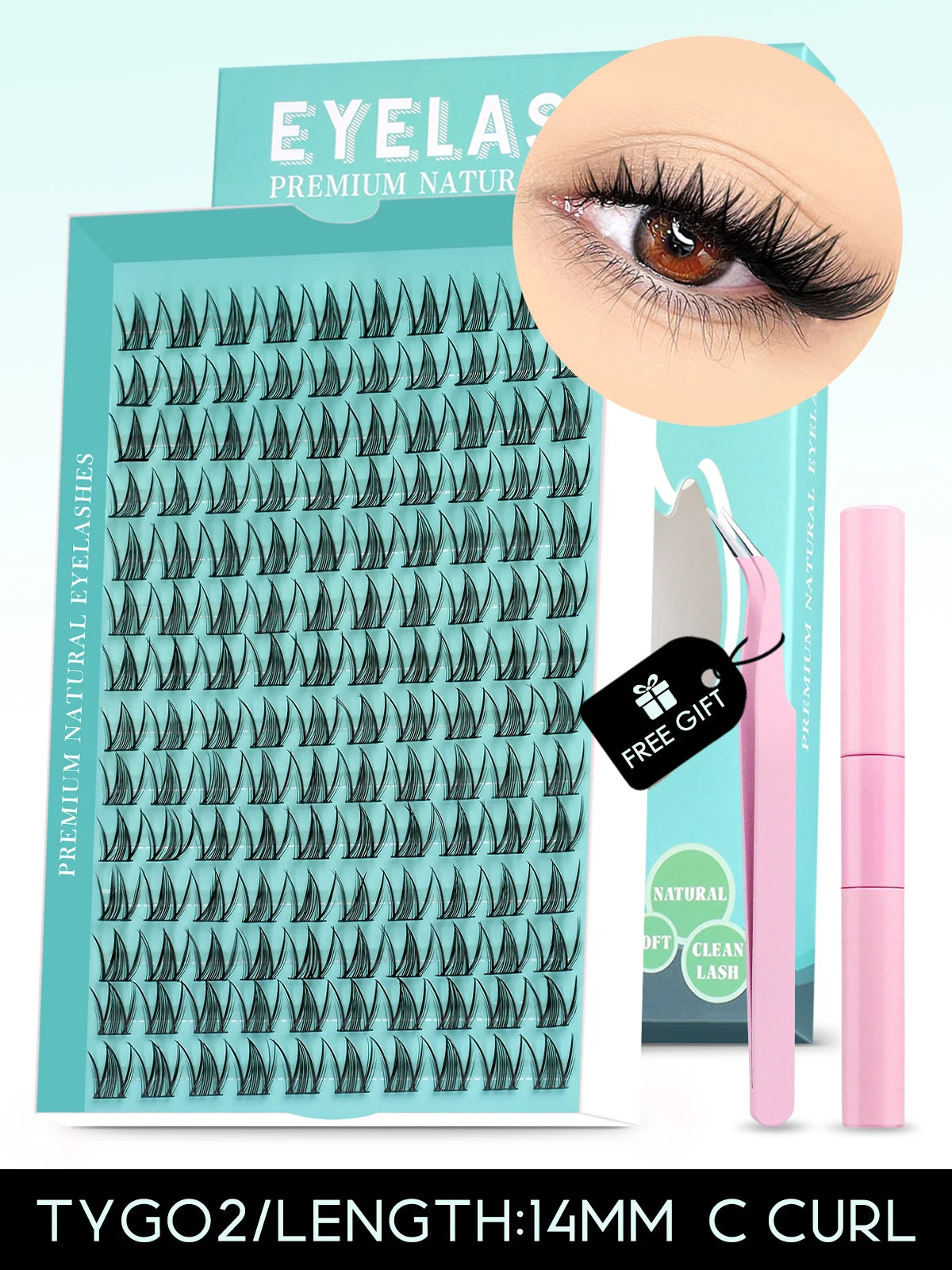 Lash Clusters Extension Kit