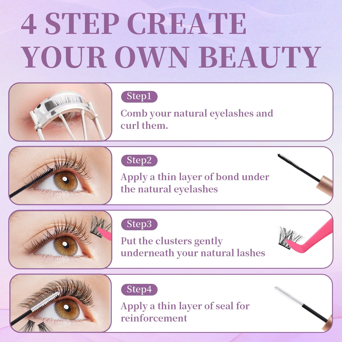 Lash Clusters Extension Kit