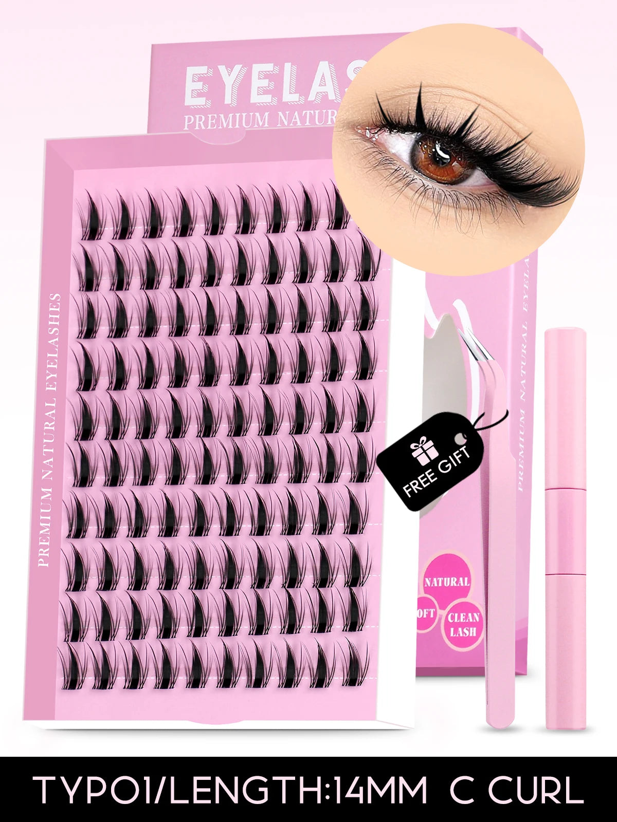Lash Clusters Extension Kit
