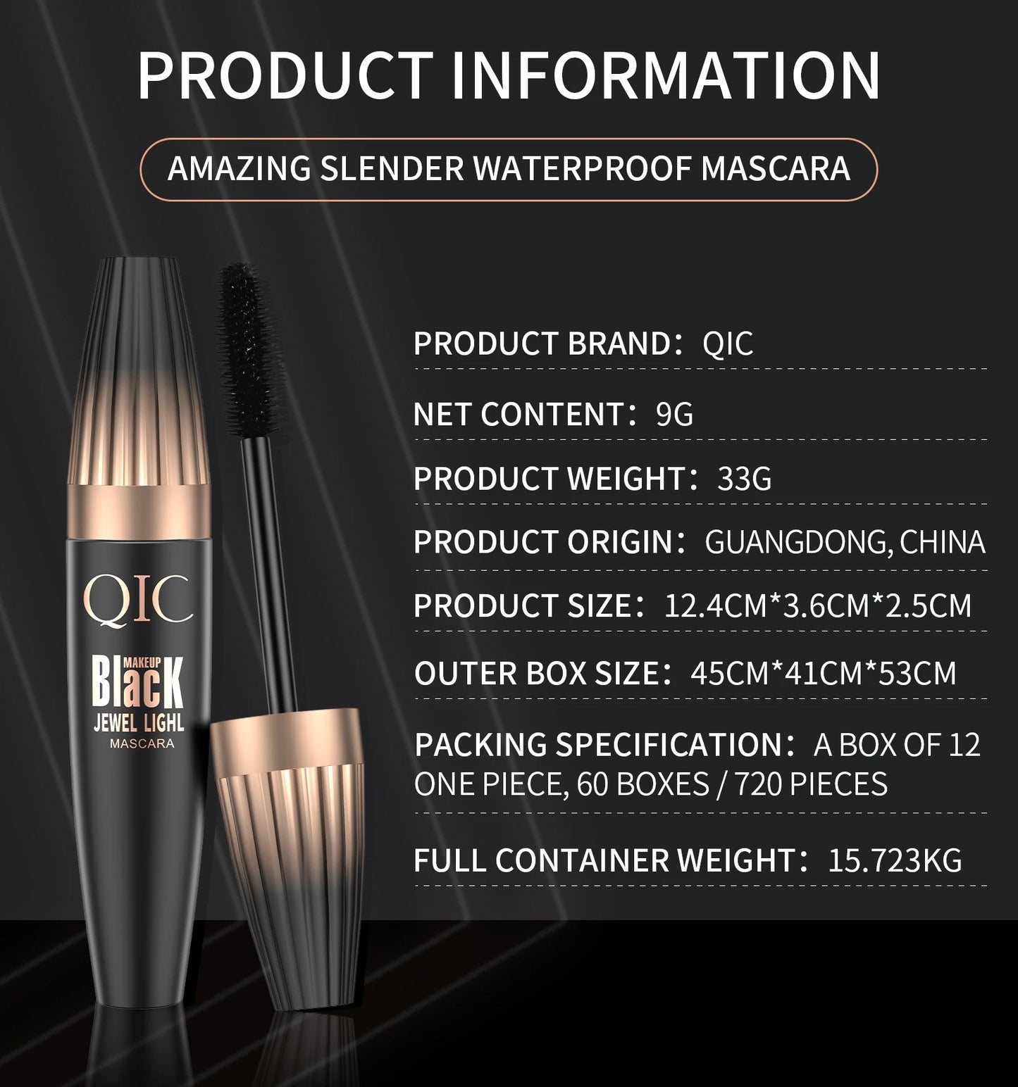 Waterproof Lash Mascara