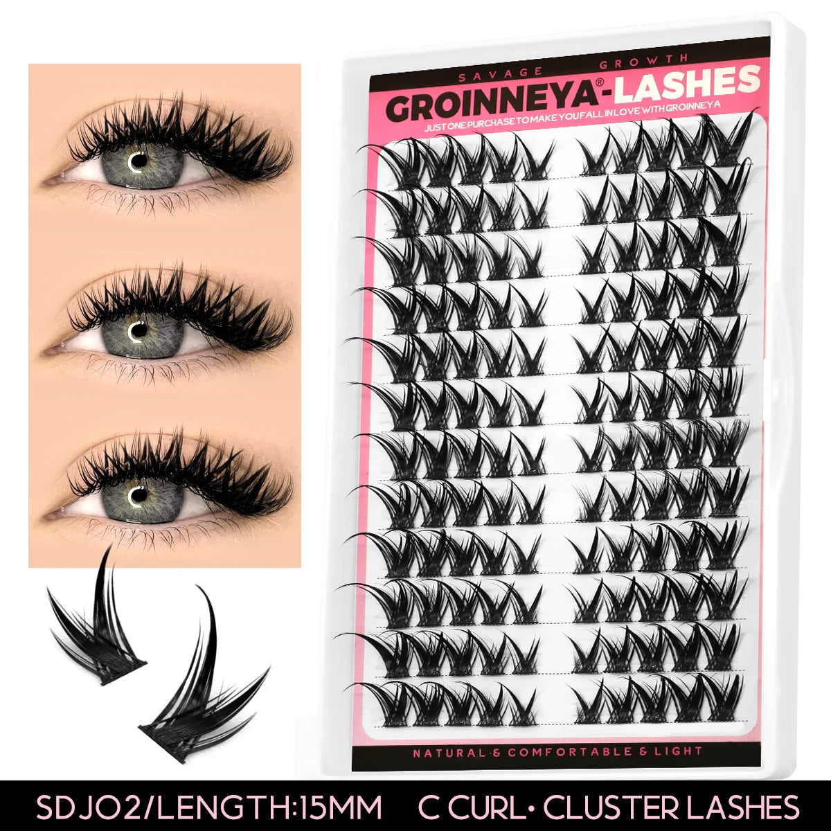 Lash Clusters Extensions Kit
