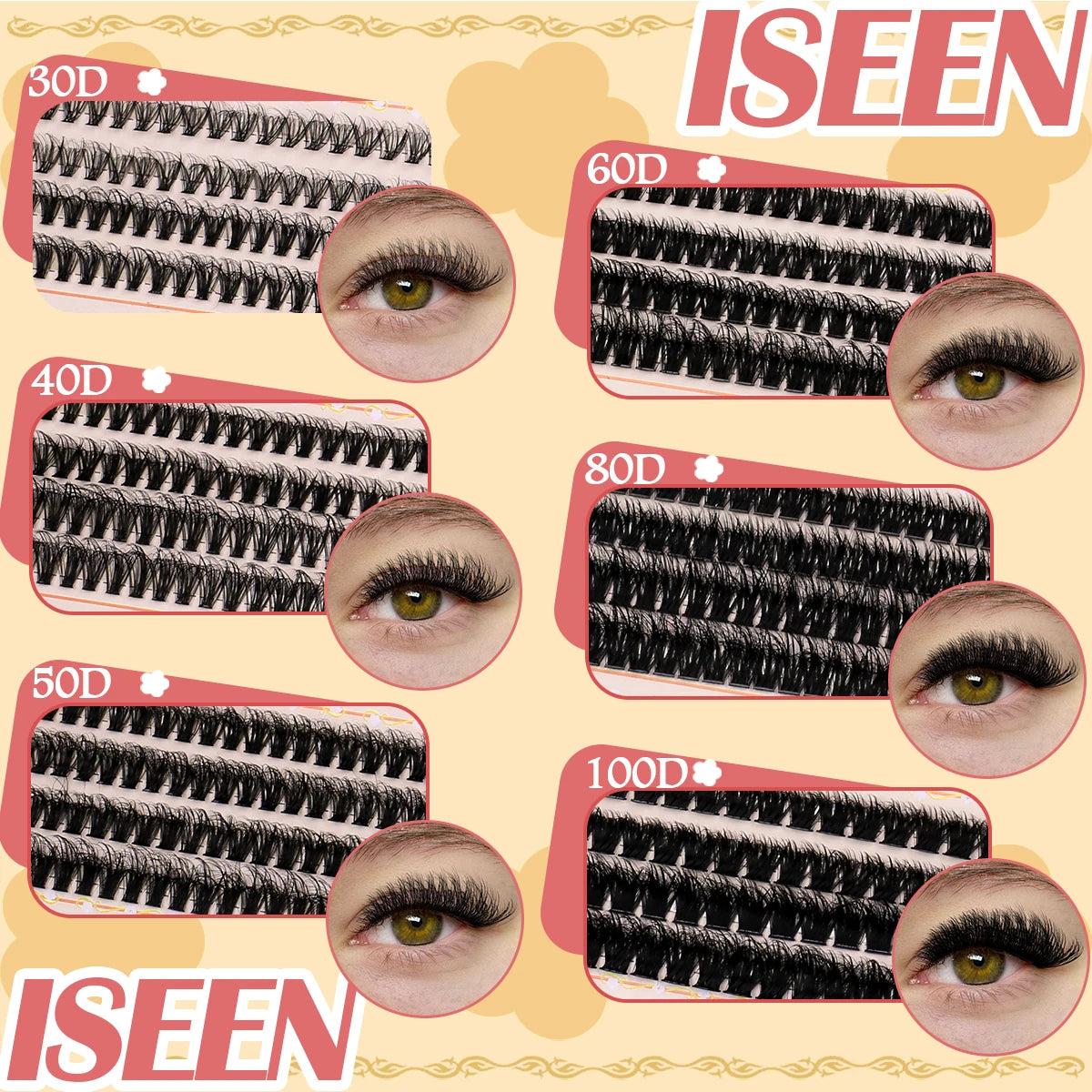 Lash  Clusters Extension Kit