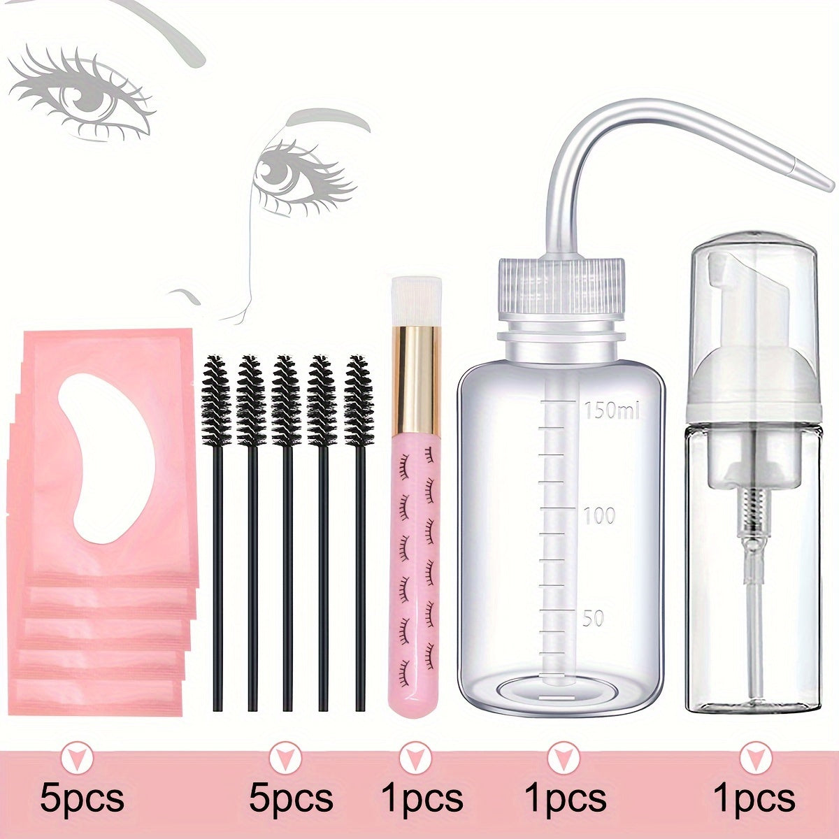 Eyelash Extension Cleaning Kit