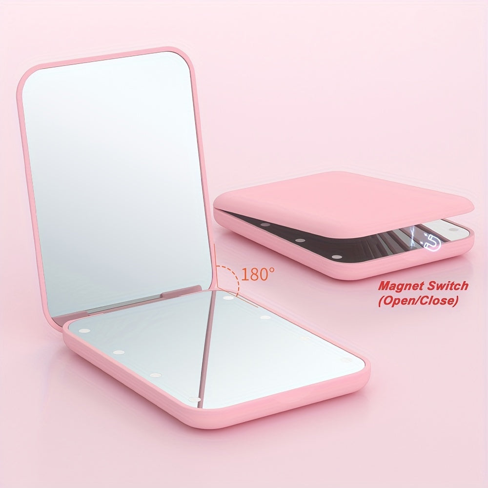 LED Pocket Makeup Mirror